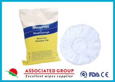 Nichtgewebte wasserlose Shampoo-Duschkappen/Mikrowellen-Haar-Reinigungs-Kappe