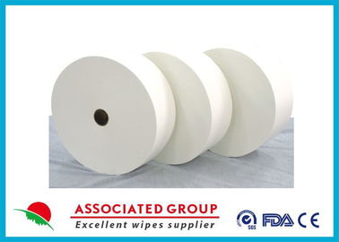 Customzied-Größe weißes nichtgewebtes Gewebe Spunlace für alternativen Gebrauch, ultra weich und stark