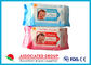 Wegwerf keine Duft-Baby-Feuchtpflegetücher 80pcs Flowpack mit Deckel kleiner Dot Spunlace
