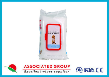 Antibacterial Deodorizing Scent Pet Wet Wipes For Paw Body Grooming