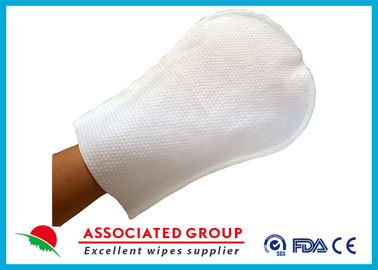 Bogen-Form-Exfoliating Bad-Handschuhe für Patienten kleiner Dot Ultra Thick