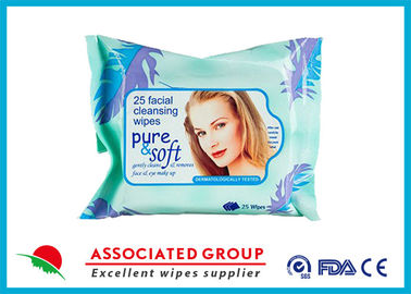 Facial Natural Makeup Remover Wipes Feminine Hygiene Unscented Biodegradable