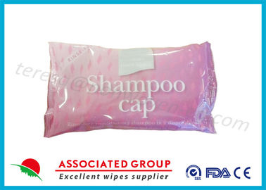 Gentle No Rinse Shower Cap , Dry Shampoo Shower Caps For Babies