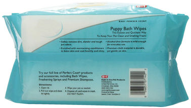 Antiseptic Eco Friendly Wet Wipes Alcohol Free Wet Wipes For Cats
