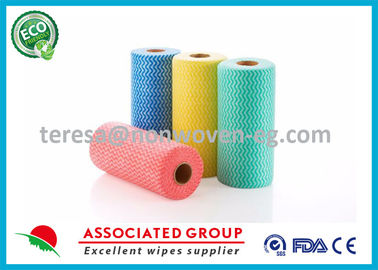 Disposable Fabric Cleaning Wipes Washcloths , Toilet Cleaning Wipes