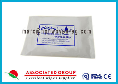 Hospital Waterless Wet Wash Glove Microwavable For Sensitive Skin