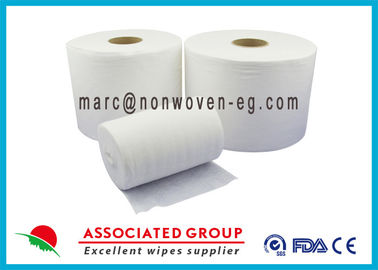 Food Services Spunlace Nonwoven Fabrics High Saturation Rate Embossed