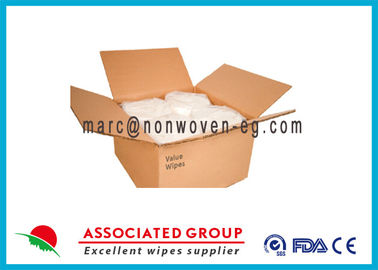 Biodegradable Disinfectant Hand Wipes / Organic Hand Wipes Jumbo Rolls