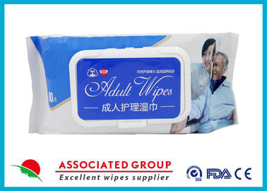 Healthy Non Irritating Adult Wet Wipes For Skin Care , Flushable Wet Toilet Wipes 80 Sheets
