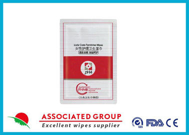 Lady Care Makeup Remover Wipes Alcohol Free , Extra Soft Portable Wet Wipes