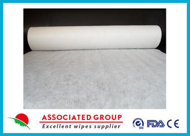 Plain Disposable Spunlace Nonwoven Fabric Biodegradable 200gsm Weight