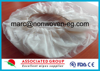White Microwaveable Comfort Shampoo Cap Rinse Free With Pe Film Lamination