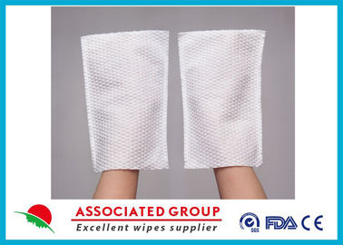 Spunlace Nonwoven Body Scrubbing Gloves / Body Scrub Gloves User Friendly