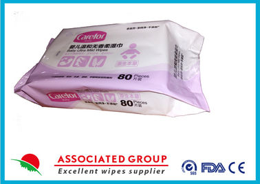 High Standard Ultrapure Produced Baby Wet Wipes Methyslisothiazolinone Free