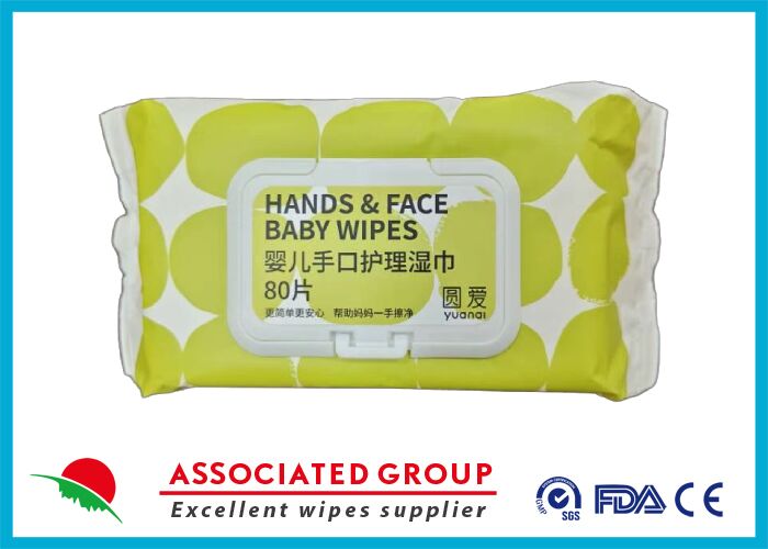 Yuanai Baby Hands & Mouth Safe Wipes - Skin-Friendly, Alcohol-Free for infants