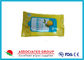 Förderndes verpackendes antibakterielles nichtgewebtes Material Feuchtpflegetuch-Zitronen-Auszug Spunlace