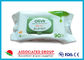 Materielle Baby-Feuchtpflegetücher Olive Effective Spunlace u. schützende 15 * 20cm Größe