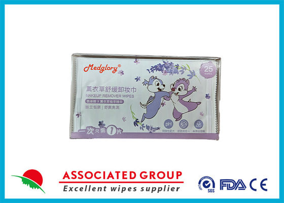 Einfach verpackt 20 Wipes Duftfreier Make-up-Entferner Wipes Pflanzen-basiert, hypoallergen