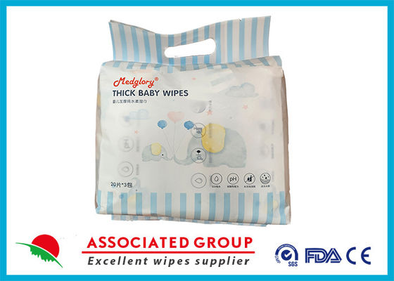 Dicke, reine Wasser Babytücher sanfte, duftfreie, hypoallergen und unduftbar