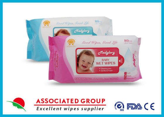 15cm Baby-Feuchtpflegetuch-nass Gewebe formuliert mit Nahrungsmittelgrad-Bestandteilen 100%